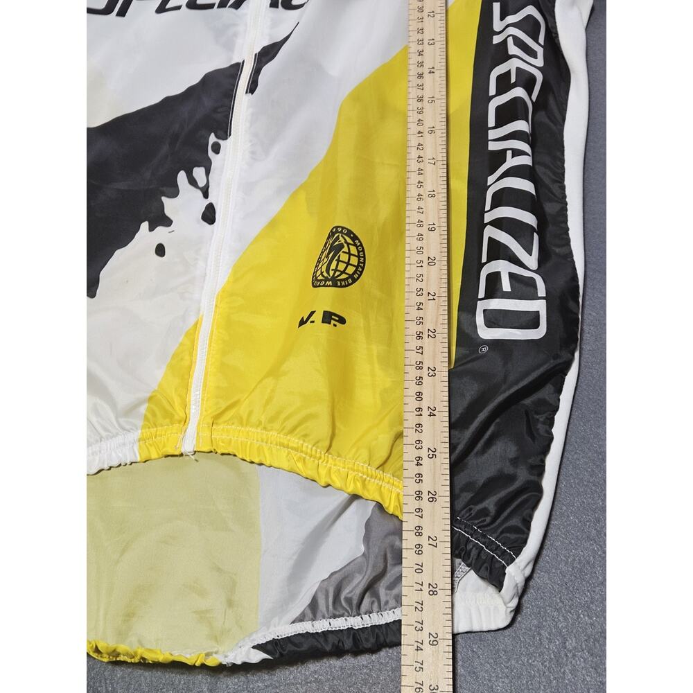 Specialized Ned Overend Jacket Mens Medium Vintage S-Works Wind Breaker 1990 MTB - Picture 9 of 10